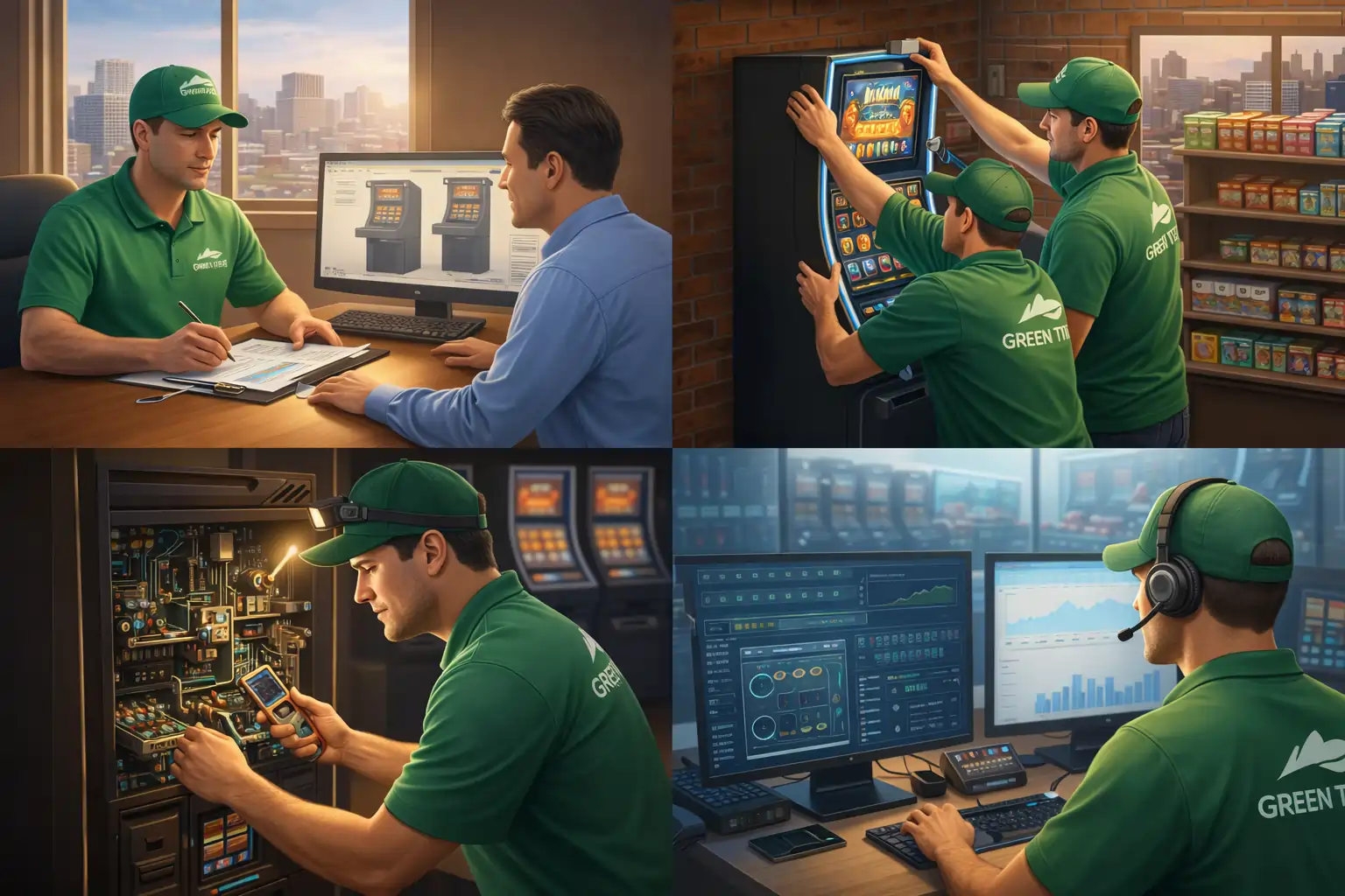 Skill game machine service Garland Texas