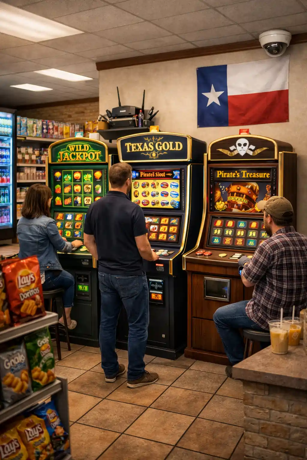 GreenTide skill game machines in Texas